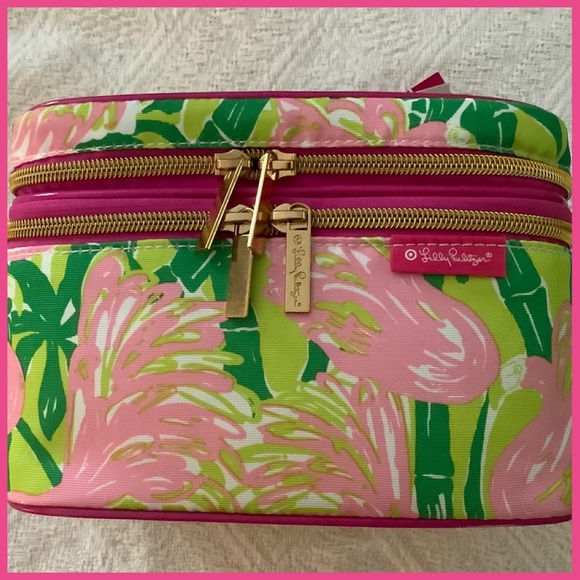 NWOT Lilly Pulitzer for Target Cosmetics Train Case - Picture 3 of 3
